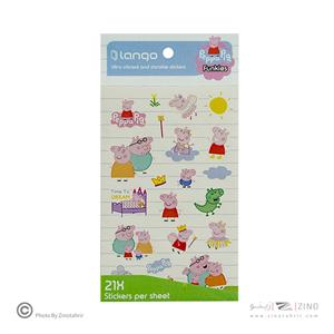 برچسب لانگو سری فانکیز طرح پاپا پیگ